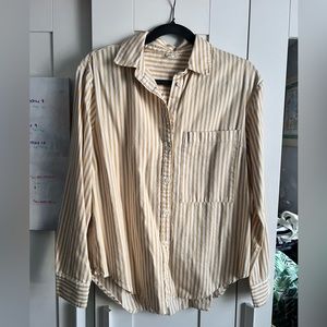 Aerie striped button up